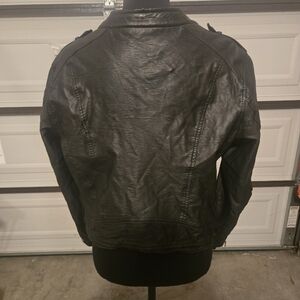 Women's Black Leather Jacket